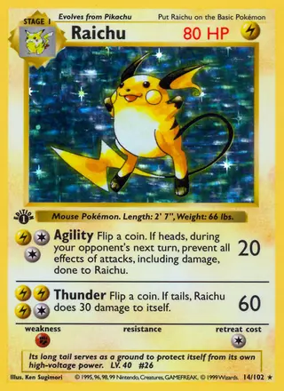 Carta Raichu