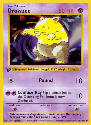 Carta Drowzee