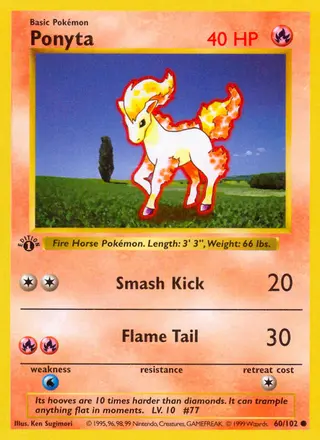 Carta Ponyta