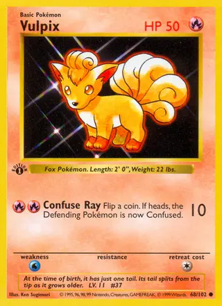 Carta Vulpix