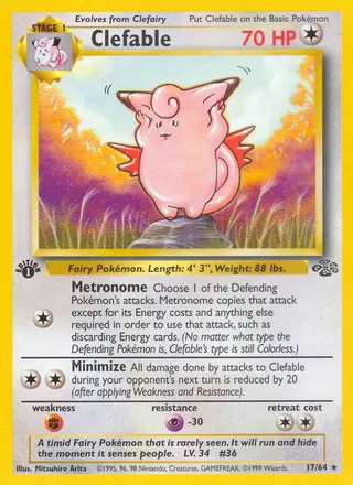 Carta Clefable
