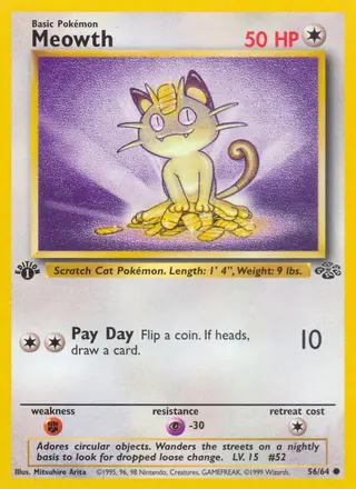 Carta Meowth