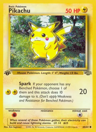 Carta Pikachu