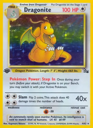 Carta Dragonite