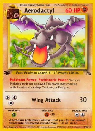 Carta Aerodactyl