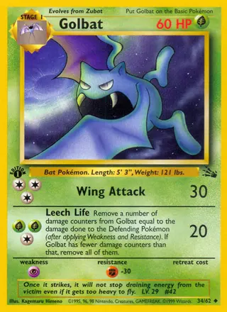 Carta Golbat