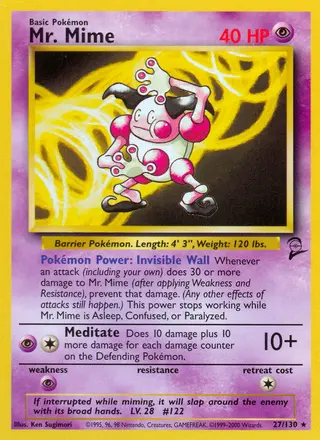 Carta Mr. Mime