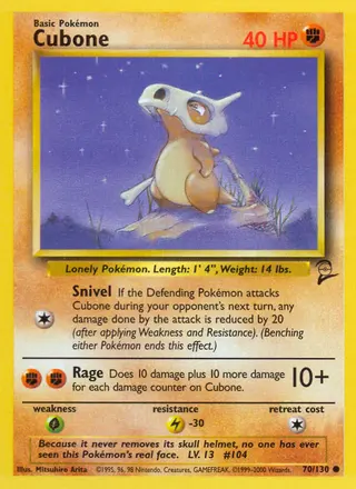 Carta Cubone