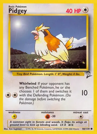 Carta Pidgey
