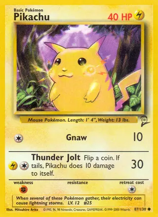 Carta Pikachu