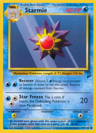 Carta Starmie
