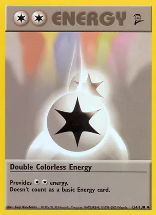 Carta Double Colorless Energy