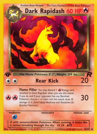 Carta Dark Rapidash