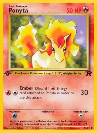 Carta Ponyta