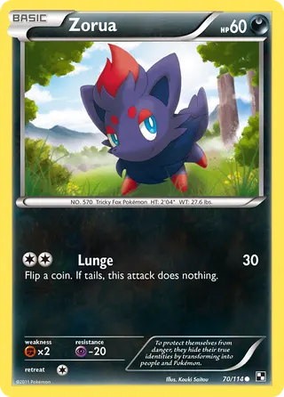 Carta Zorua