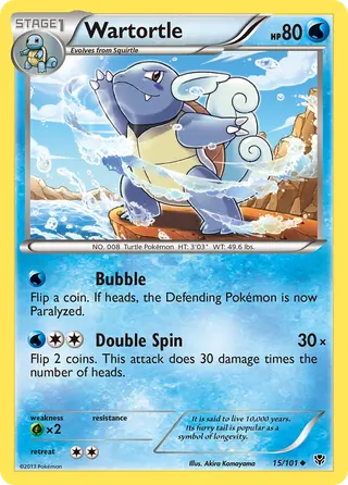 Carta Wartortle