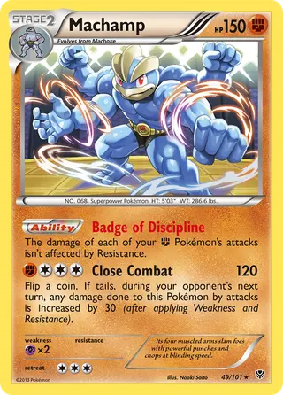Carta Machamp