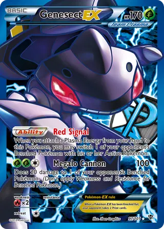 Carta Genesect-EX