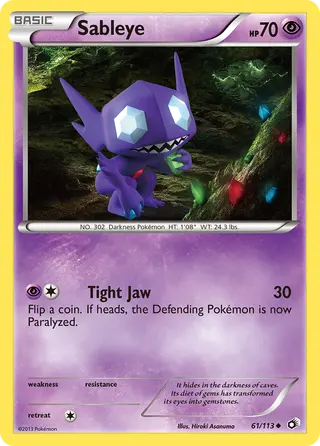 Carta Sableye