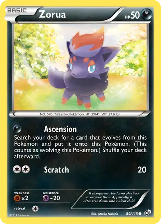 Carta Zorua