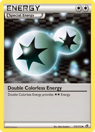 Carta Double Colorless Energy
