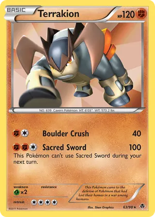 Carta Terrakion