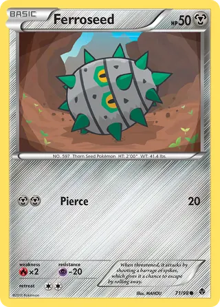Carta Ferroseed