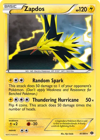 Carta Zapdos