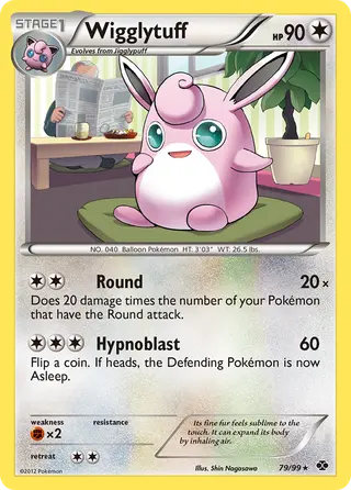 Carta Wigglytuff
