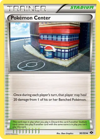Carta Centro de Pokémon