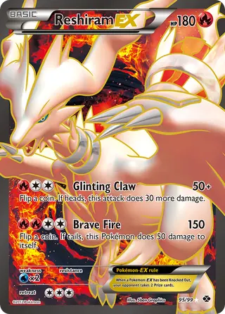 Carta Reshiram-EX