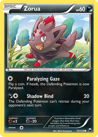 Carta Zorua