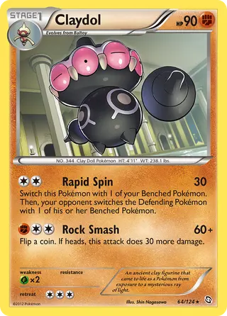 Carta Claydol
