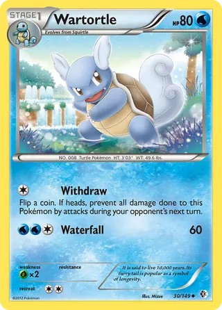 Carta Wartortle