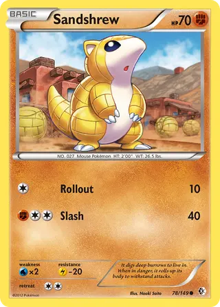 Carta Sandshrew