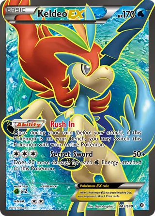 Carta Keldeo-EX