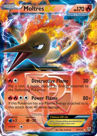 Carta Moltres-EX