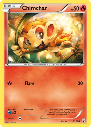 Carta Chimchar
