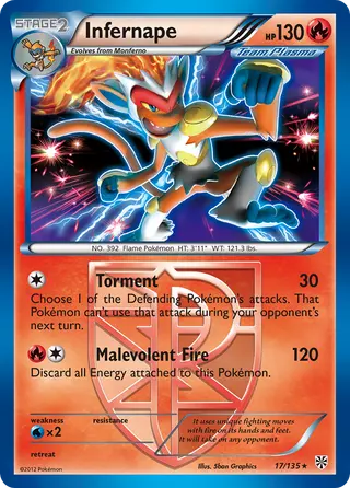 Carta Infernape