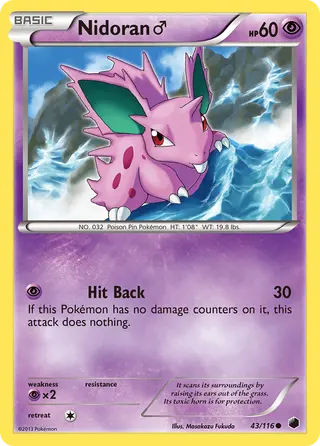 Carta Nidoran♂