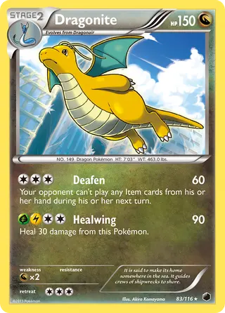Carta Dragonite