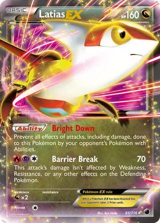 Carta Latias-EX