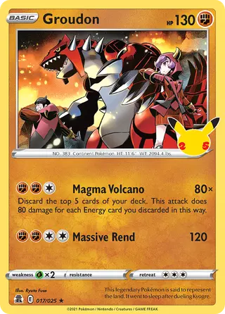 Carta Groudon