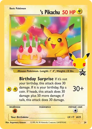 Carta _____'s Pikachu