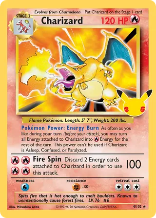 Carta Charizard