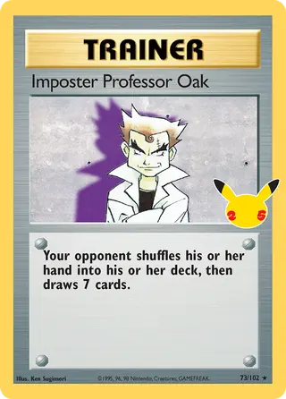 Carta Imposter Professor Oak
