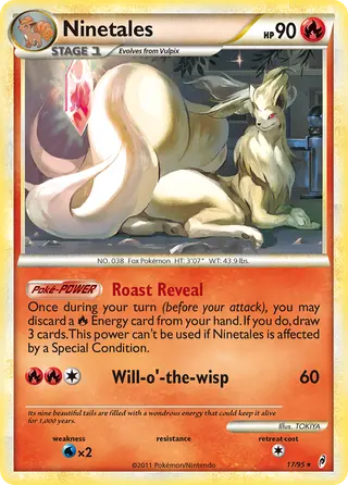 Carta Ninetales
