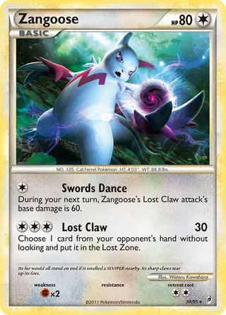 Carta Zangoose