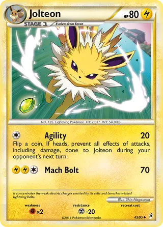 Carta Jolteon