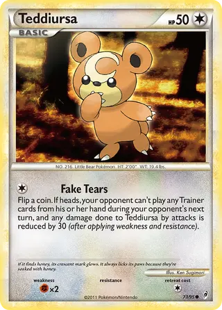Carta Teddiursa